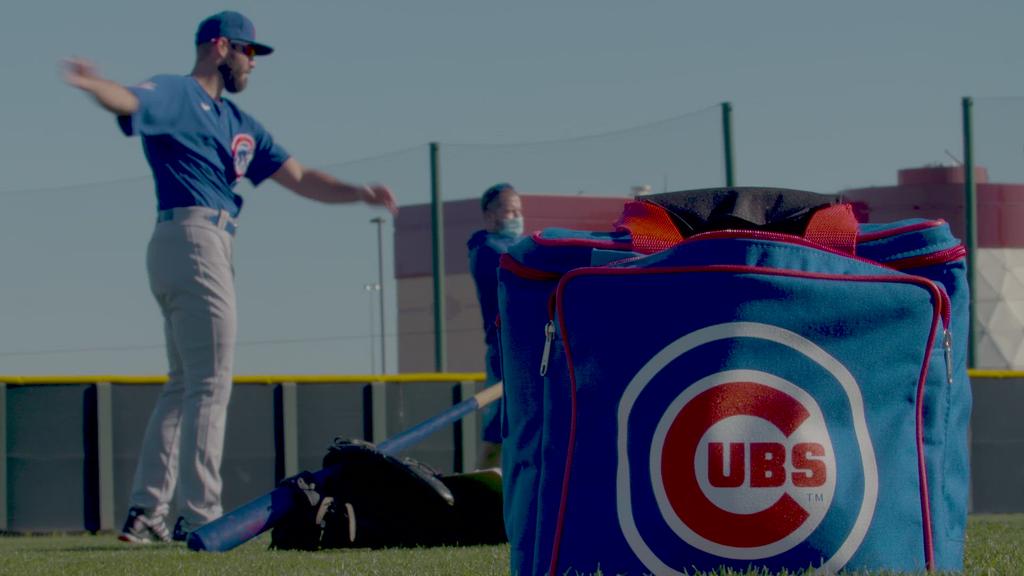 'Video thumbnail for Chicago Cubs 2021 Spring Training Workout session on 2/18/2021'