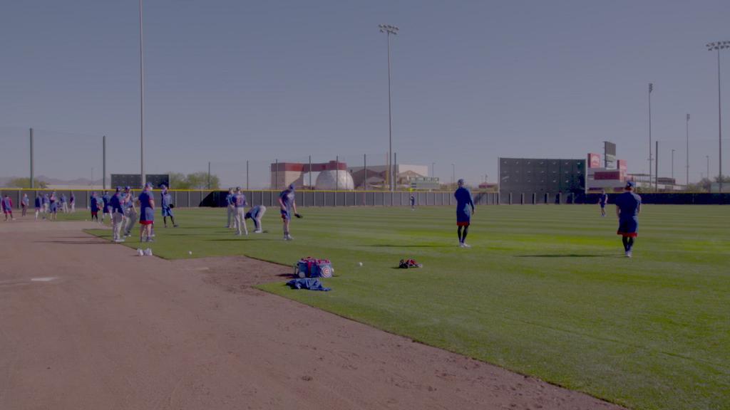 'Video thumbnail for Chicago Cubs 2021 Spring Training Workout session on 2/17/2021'